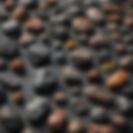 A stunning display of various meteorite types