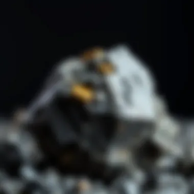 Stony-iron meteorite demonstrating the unique blend of minerals