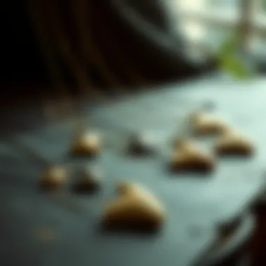 Artistic Interpretations of Dinosaur Tooth Necklaces An array of dinosaur tooth necklaces styled in different artistic interpretations.