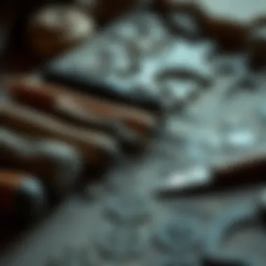 Assorted Tools for Versatile Carving Assorted carving tools showcasing versatility