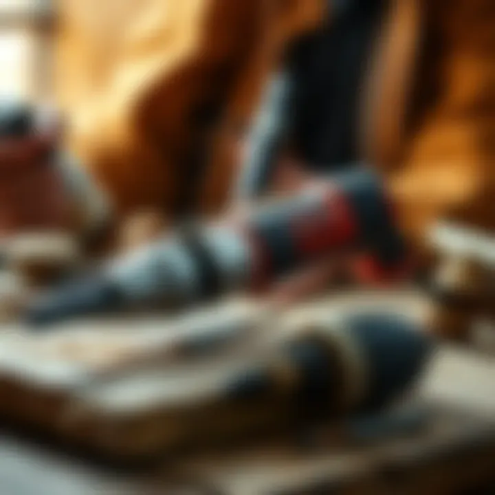 Power Tool Set for Efficient Carving Power tool set for stone carving