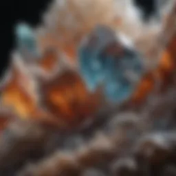 A variety of crystal formations showcasing their unique structures.