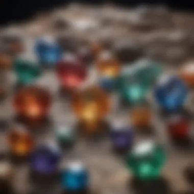 Gemstone Properties Overview An informative chart detailing the properties of various gemstones