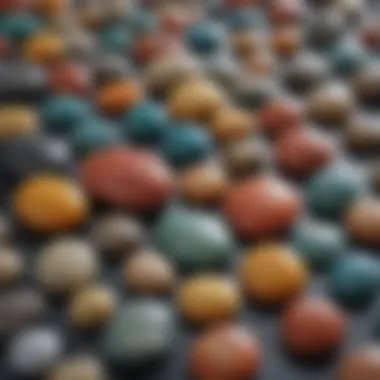 Variety of Dopping Wax Formulas Close-up of different dopping wax formulas used in lapidary