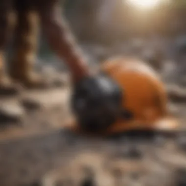 Safety Gear for Stone Drilling Activities Safety gear for stone drilling activities