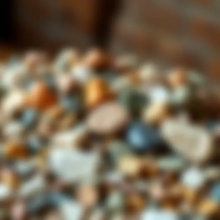 Quality Polly Plastics Selection Selection of high-quality polly plastics used in rock tumbling