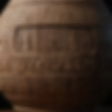 Intricate Pottery of Ancient Egypt Ancient Egyptian pottery showcasing intricate designs