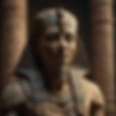 Deity Statues: Guardians of the Ancient World Statues representing gods and pharaohs