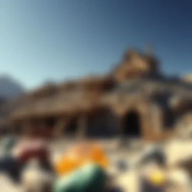 A historical gem mining area with rich heritage