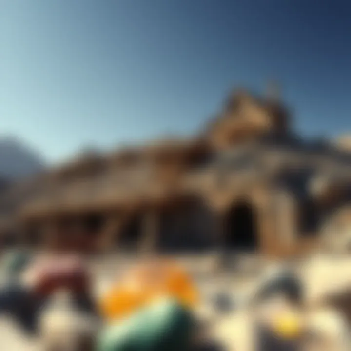 A historical gem mining area with rich heritage