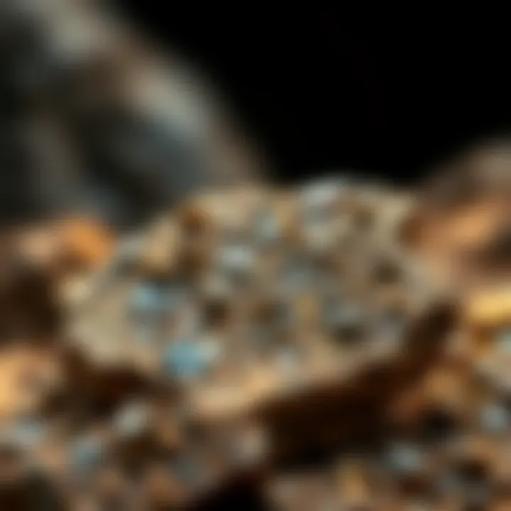 Illustration of mineral composition affecting detection