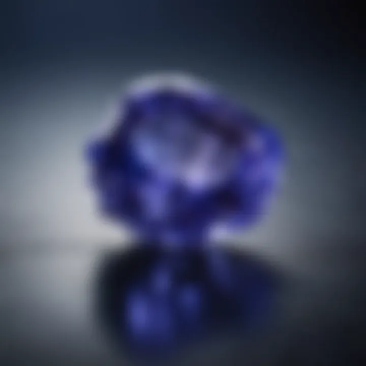 A collection of gemstones emphasizing the significance of collecting tanzanite.