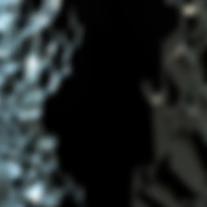 Close-up view of polished black glass-like rock showcasing its glossy surface