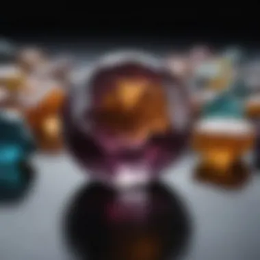 Techniques in Polishing Gemstones Polished gemstones showcasing different techniques