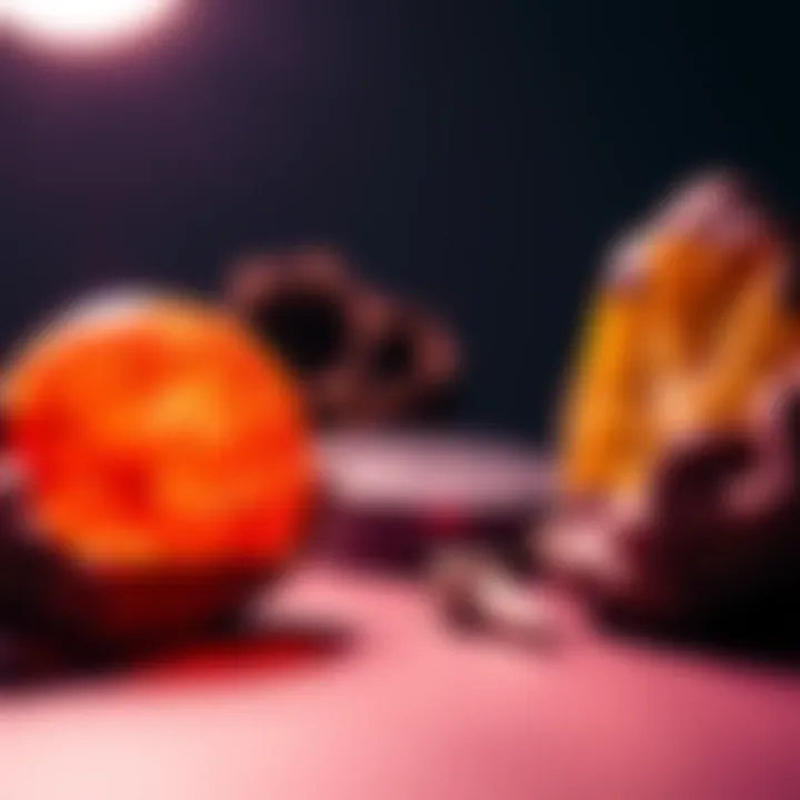 Comparison of genuine and forged collectible items under UV light