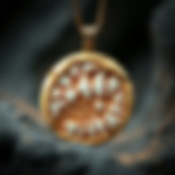 Intricate Fossil Patterns in Dinosaur Bone Pendant A stunning dinosaur bone pendant showcasing intricate fossil patterns