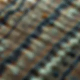 Close-up view of Libyan Desert Stone showcasing its unique texture and patterns