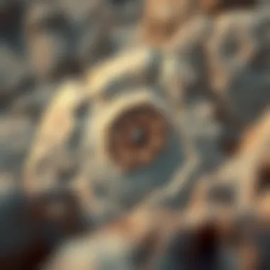 Geological formation diagram illustrating the origins of Libyan Desert Stone