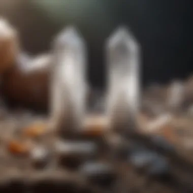 Healing Power: Selenite Towers in Therapeutic Practices Selenite towers utilized in a healing environment