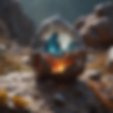 Natural Habitat of Rare Gems A geological setting revealing the natural habitat of rare gems