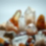 Various natural crystals showcasing their unique formations.