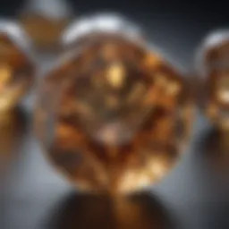 A stunning close-up of a topaz gemstone showcasing its facets and brilliance.