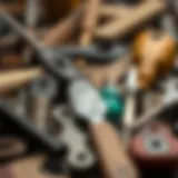 A collection of diverse lapidary tools and their unique features