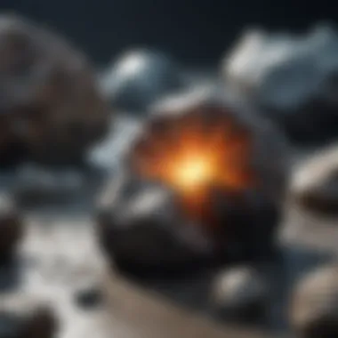 Crystallization Process of Granite Time lapse illustration of granite crystallization