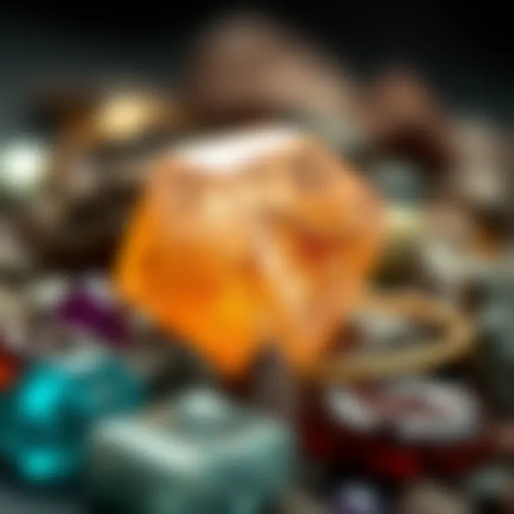 Raw Beauty of Natural Gems Natural gems in their raw form