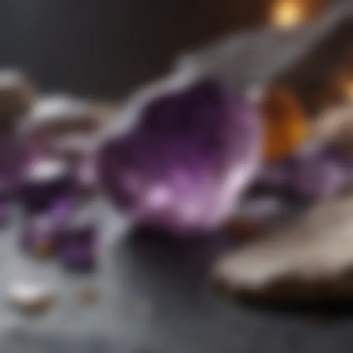 Tools used for testing amethyst authenticity