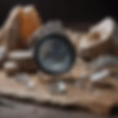 Essential Tools for Crystal Identification Tools and equipment used for examining crystals, such as magnifying glass and light source