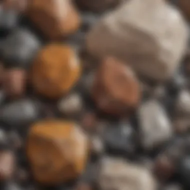 Comparison of Quartz and Mica in Granite Comparison of quartz and mica within granite samples