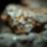 Close-up of a genuine meteorite specimen showcasing its unique texture and surface features