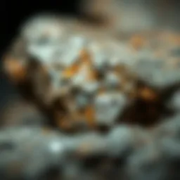 Close-up of a genuine meteorite specimen showcasing its unique texture and surface features