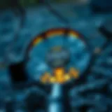 Beginner-friendly gold metal detector with clear display