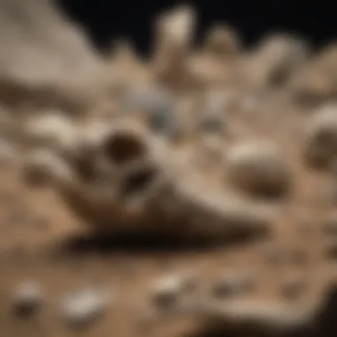 Showcase of Stigmaria Fossils in a Collection A collector's display featuring various Stigmaria fossil specimens.