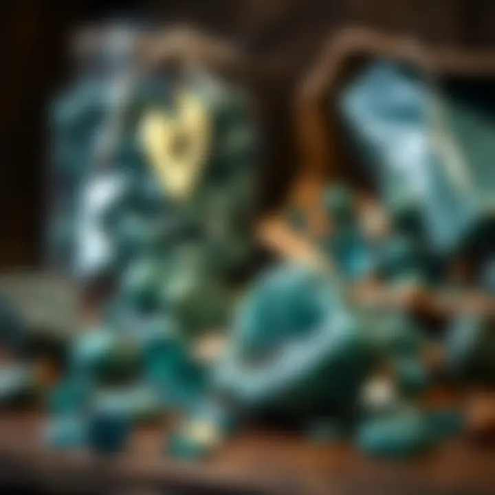 Proper Storage for Blue Green Stones Proper storage techniques for blue green stones