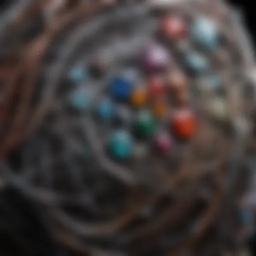 An array of colorful wire types used in jewelry making
