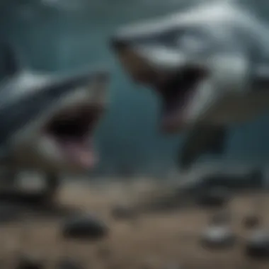 Megalodon vs. Contemporary Predators Comparison chart of megalodon and its contemporary marine predators