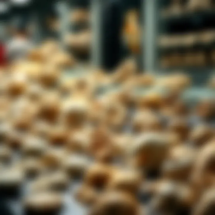 Display of Bird Fossils Available for Purchase An array of bird fossils for sale, highlighting their market value.