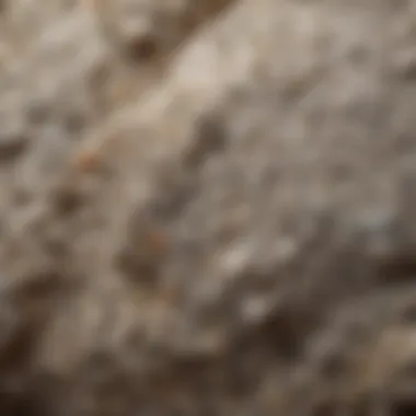 Porous Texture of Pumice Close-up of pumice stone showcasing its porous texture and lightweight characteristics