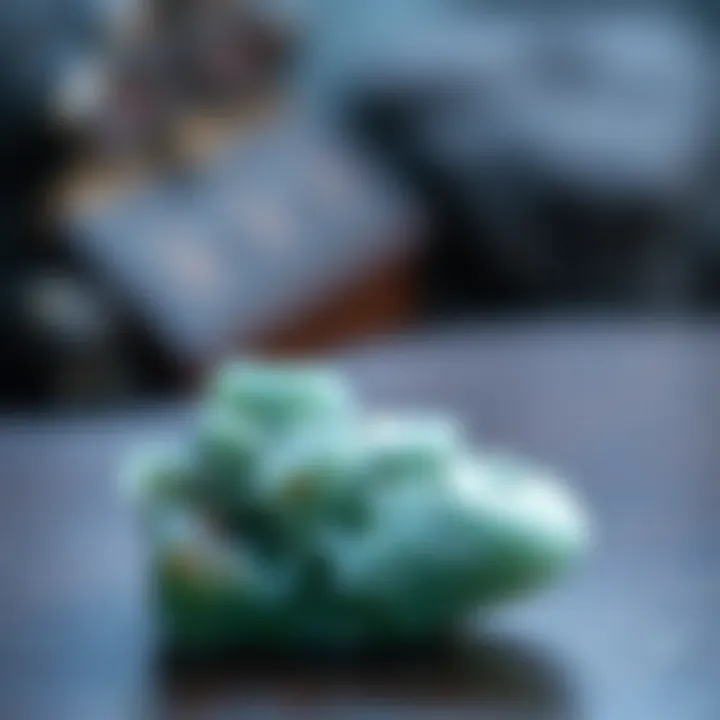 The Cultural Significance of Jadeite A stunning piece of jadeite emphasizing its cultural significance