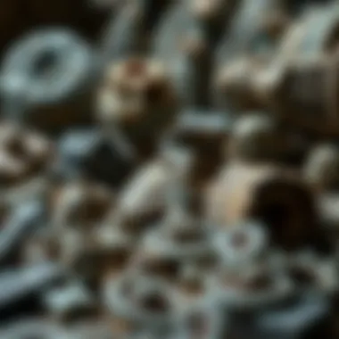 A collection of Leland Bluestone artifacts showcasing its historical significance