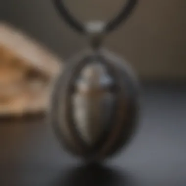 Intricate Trilobite Pendant Intricate trilobite pendant showcasing fossil detail