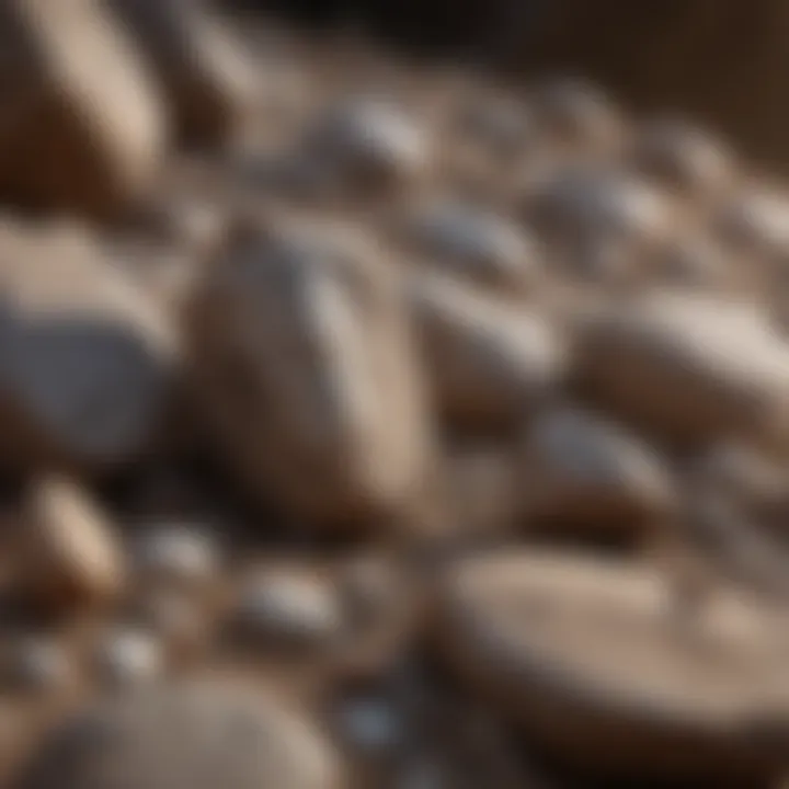 Different types of rocks suitable for hammer drilling