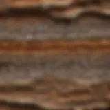 A cross-section of porous rock layers showcasing different types and their characteristics