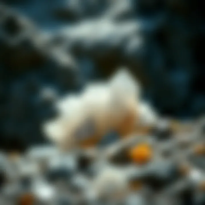 Natural Habitat of Quartz Geological formation of quartz in its natural habitat