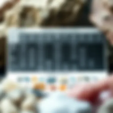 Mineral Classification System A detailed chart illustrating the classification system of minerals based on their properties.