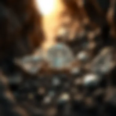 Natural diamond formation