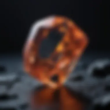 Fluorescence of Fluor Diamond Fluor diamond showcasing its unique fluorescence under UV light